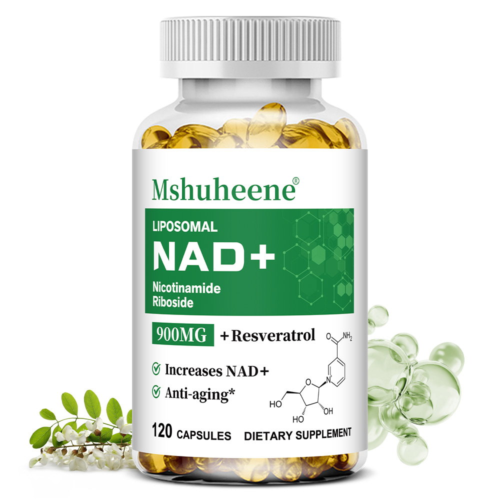 Resveratrol Capsule Anti Aging - NAD+ Güçlendirici Kapsüller, Kversetin Trans-Resveratrol ile
