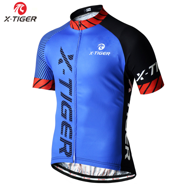 X Nutrition - X-TIGER bisiklet Jersey erkekler dağ bisikleti