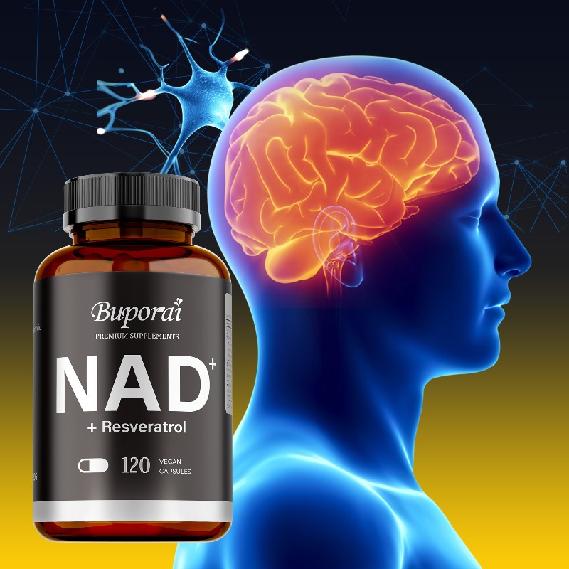 Resveratrol Capsule Anti Aging - NAD+ Takviyeleri - Yaşlanma karşıtı, Metabolizmayı