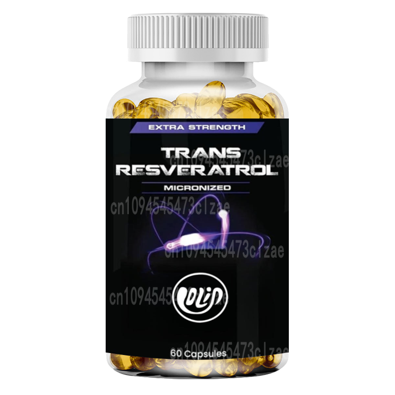 Resveratrol Capsule Anti Aging - Trans Resveratrol Takviyesi 1200mg. Yüksek Emilimli