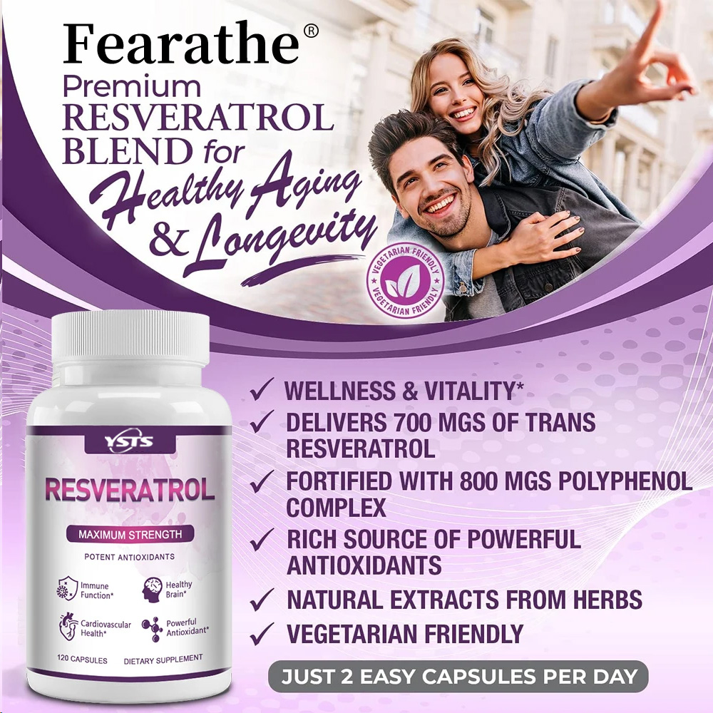Resveratrol Kapsülleri - Beyin - Resveratrol Capsule Anti Aging incelemesi ve fiyatı