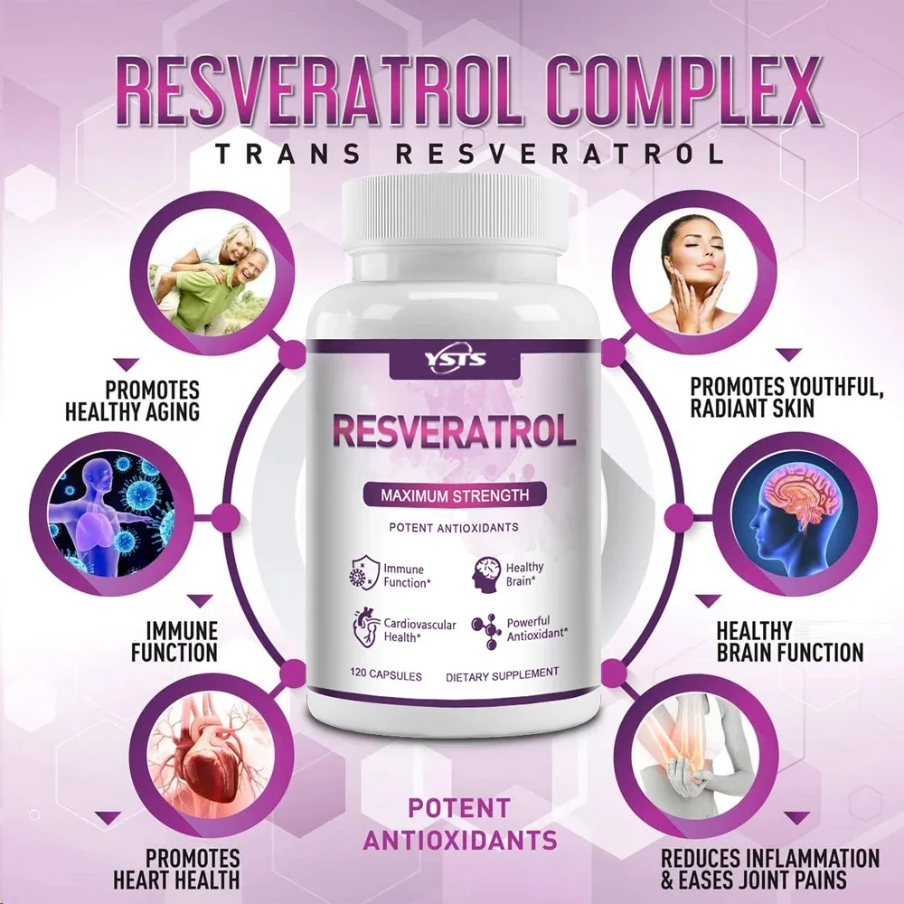 Resveratrol Kapsülleri - Beyin - Resveratrol Capsule Anti Aging incelemesi ve fiyatı