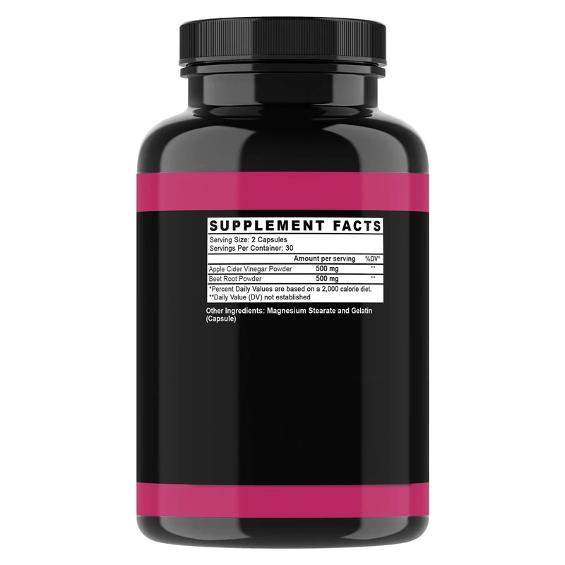 Elma Sirkesi + Pancar Kapsülle - Apple Cider Vinegar Pill incelemesi ve fiyatı