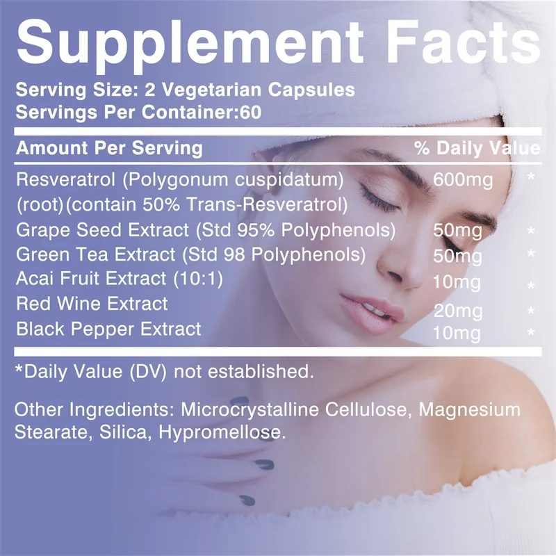 Resveratrol Kapsülleri - Antio - Resveratrol Capsule Anti Aging incelemesi ve fiyatı