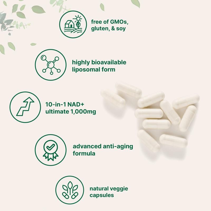 Ekstra Güçlü NAD Takviyesi 100 - Resveratrol Capsule Anti Aging incelemesi ve fiyatı