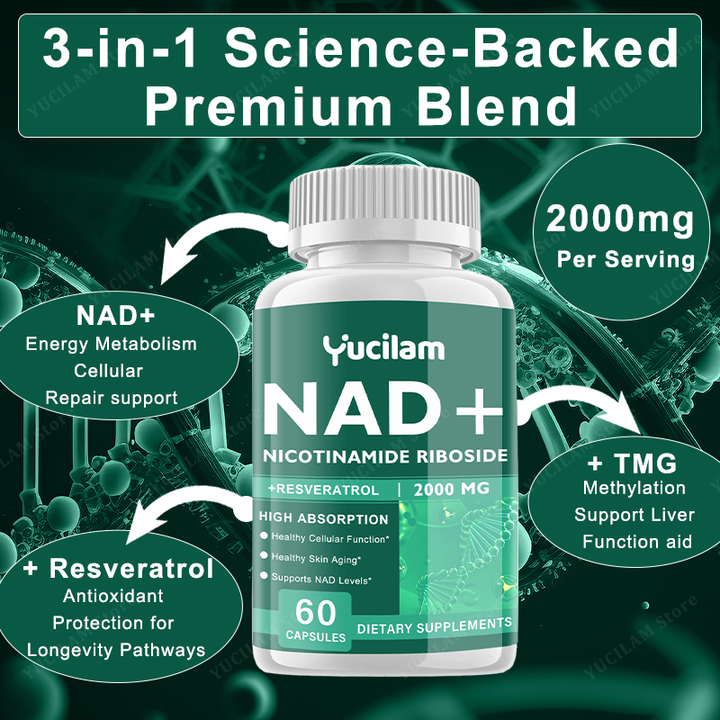 NAD+ Resveratrol Takviyesi - Y - Resveratrol Capsule Anti Aging incelemesi ve fiyatı